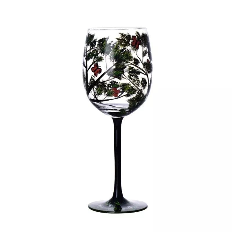 SeasonsGlass - Fire  Årstider Træ Vin Glas