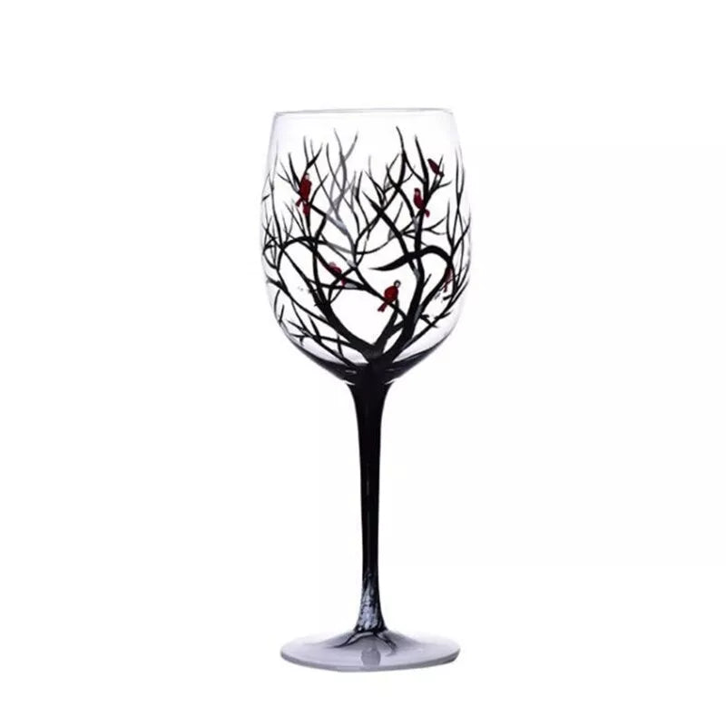 SeasonsGlass - Fire  Årstider Træ Vin Glas