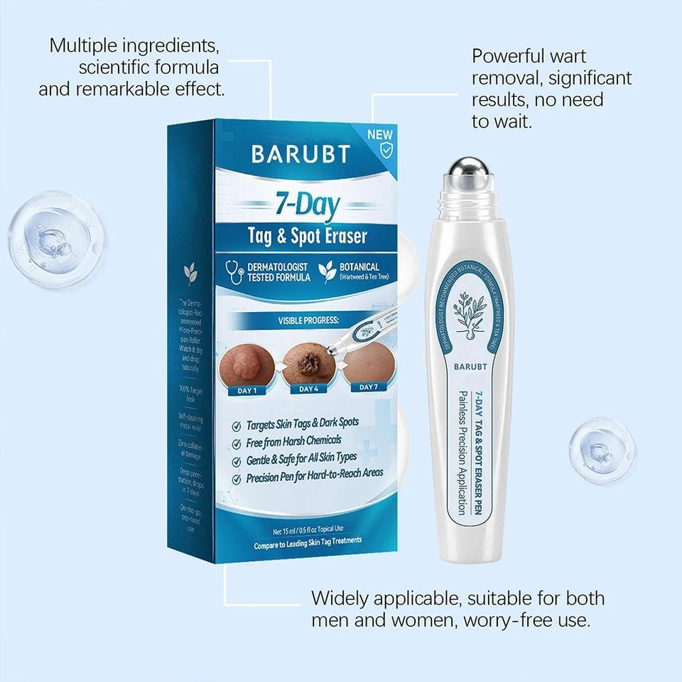 ClearRoller™ 1+1 GRATIS - Avanceret Klar Hud Forfinende Ffornyelse Roller Serum