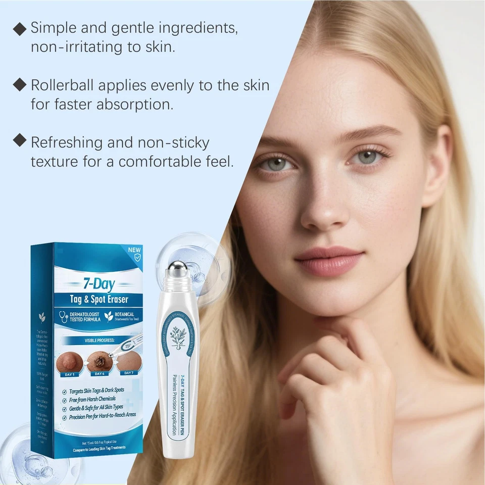 ClearRoller™ 1+1 GRATIS - Avanceret Klar Hud Forfinende Ffornyelse Roller Serum