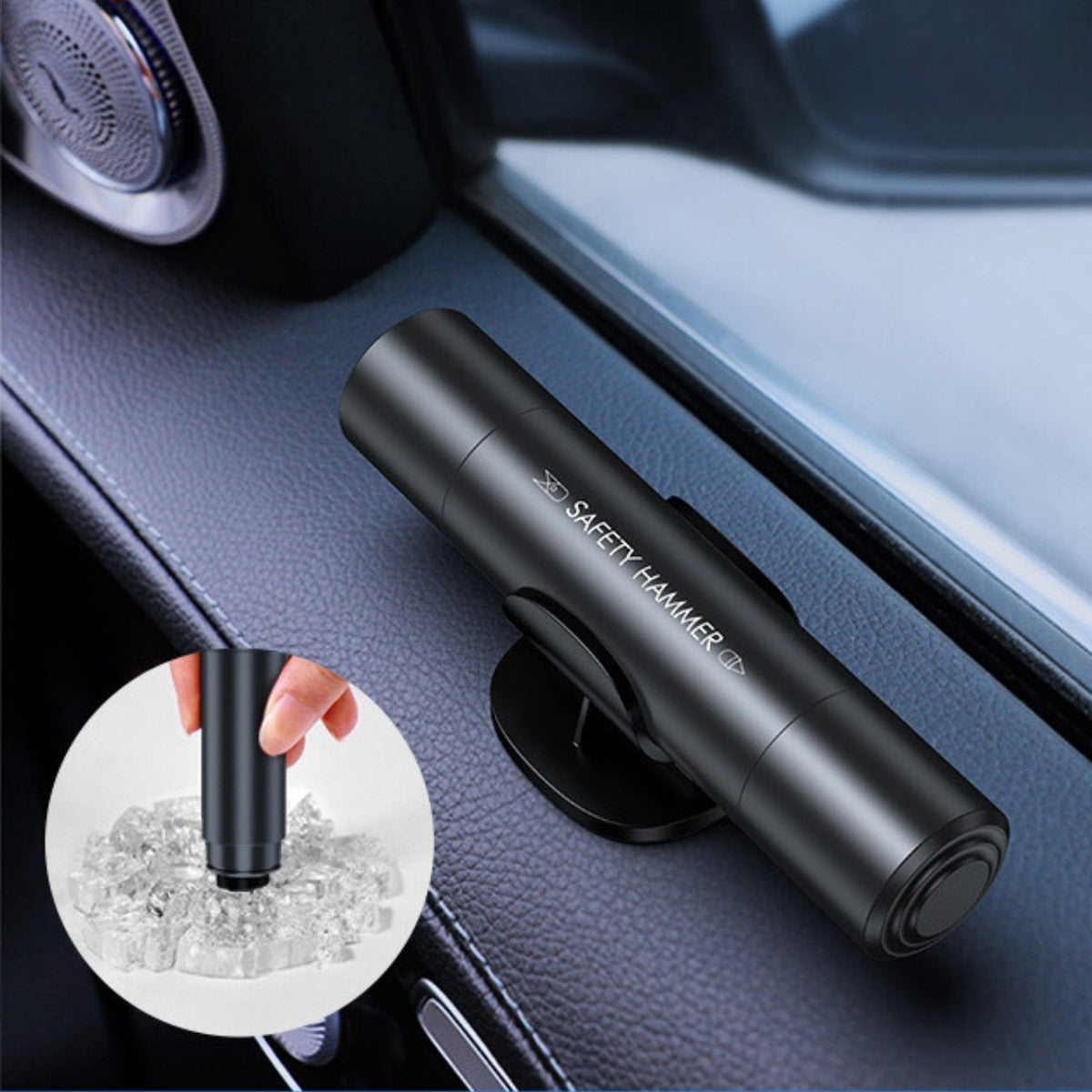 SafetyTool - Vinduesbryder Og Cutter Emergency Sikkerhed Værktøj