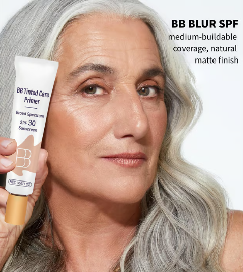 MoisturizerPrimer 1+1 GRATIS - Alt I Én BB-Farvet Fugtighedscreme, Primer Og Solcreme
