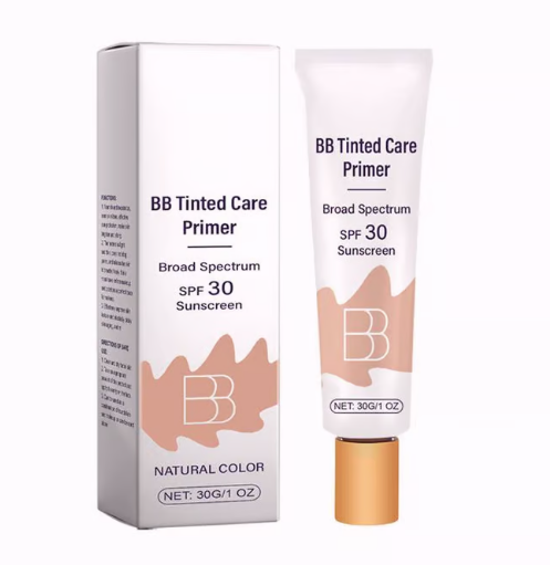 MoisturizerPrimer 1+1 GRATIS - Alt I Én BB-Farvet Fugtighedscreme, Primer Og Solcreme