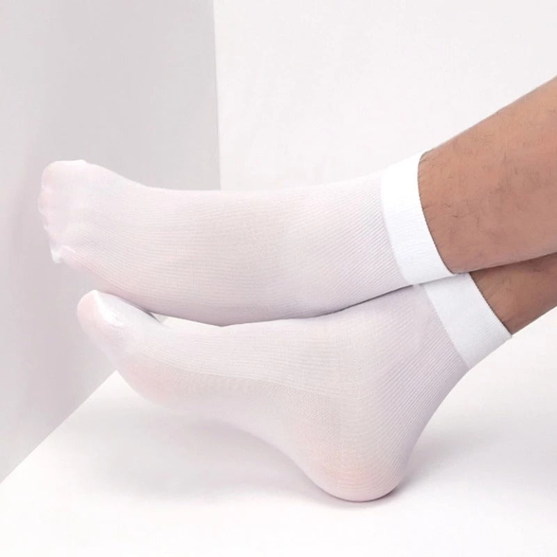 Happy™ ComfySocks: Åndbare Sokker Komfort Hele Dagen Til Mænd Og Kvinder