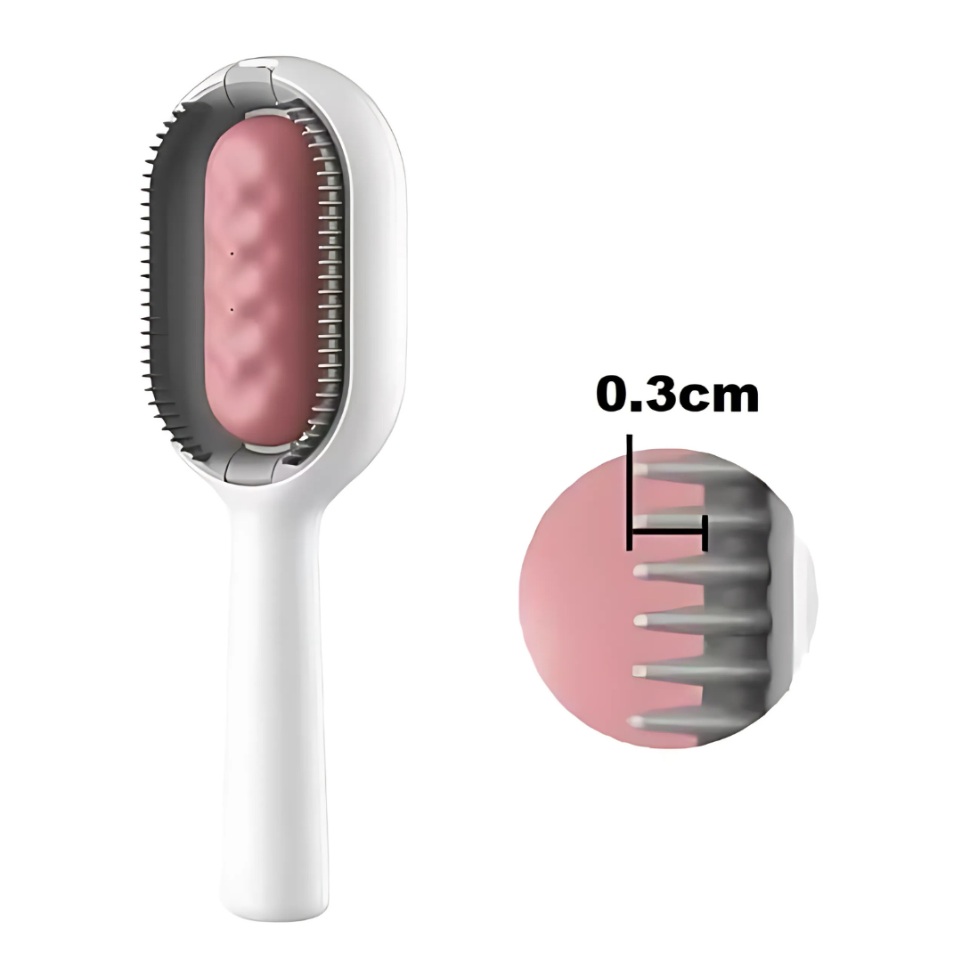 DogCatFri™ GroomingBrush 1+1 GRATIS: Dyrehårfjerner Og Massagebørste