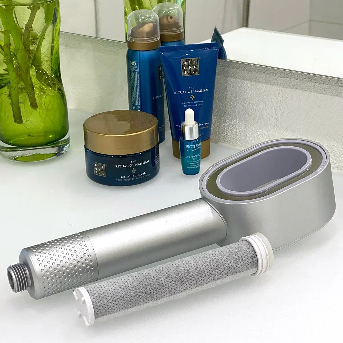 PureNordic brusehoved med udskifteligt filter – ekstra produktvisning