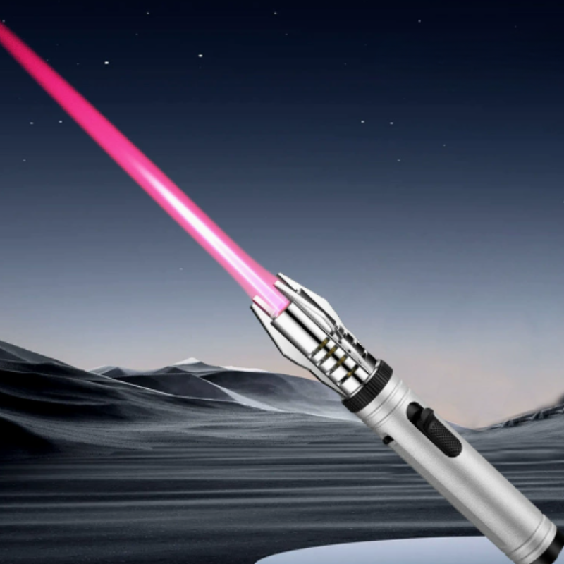 LightsaberFlame: Bærbar Lyssværd Vindtæt Flamme Blæse Fakkel Lighter