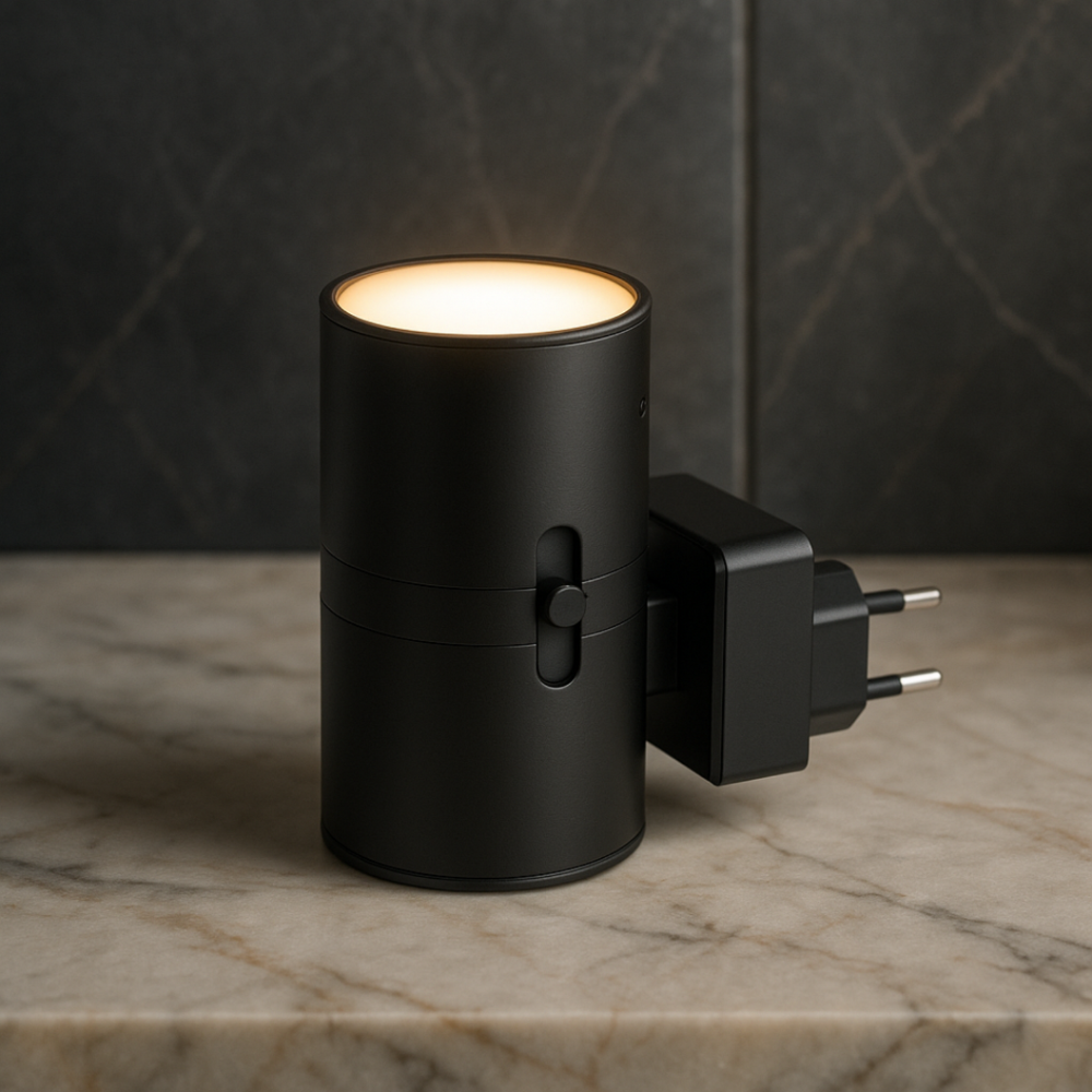 Ledsen™ NightLight: Moderne Bærbar Dæmpbar Plug-In Nat Lys