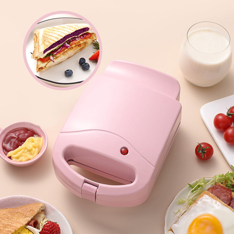Globetrek° SandwichMaker: Mini Elektrisk Morgenmad Brødrister Og Sandwichbager