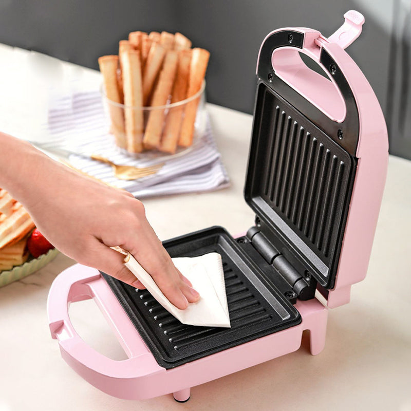 Globetrek° SandwichMaker: Mini Elektrisk Morgenmad Brødrister Og Sandwichbager