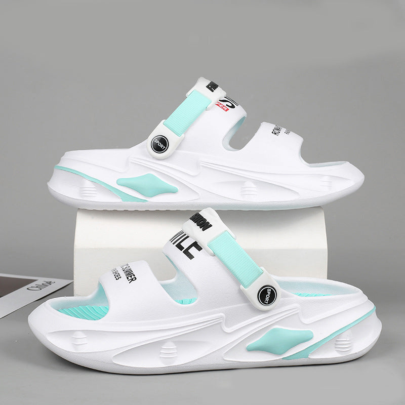 Happy™ StrappySlippers - Bløde Hævede Strappy Hjemmesko Til Mænd Og Kvinder
