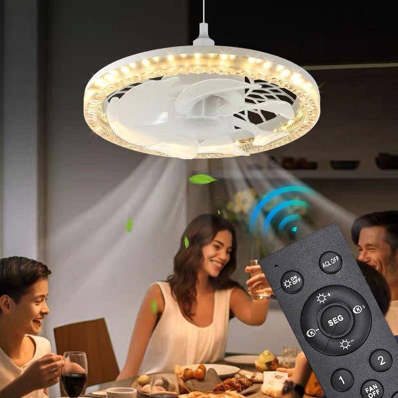 Ledsen™ CoolingLight: 2-i-1 Køleloftventilator Og Lys Med Fjernbetjening