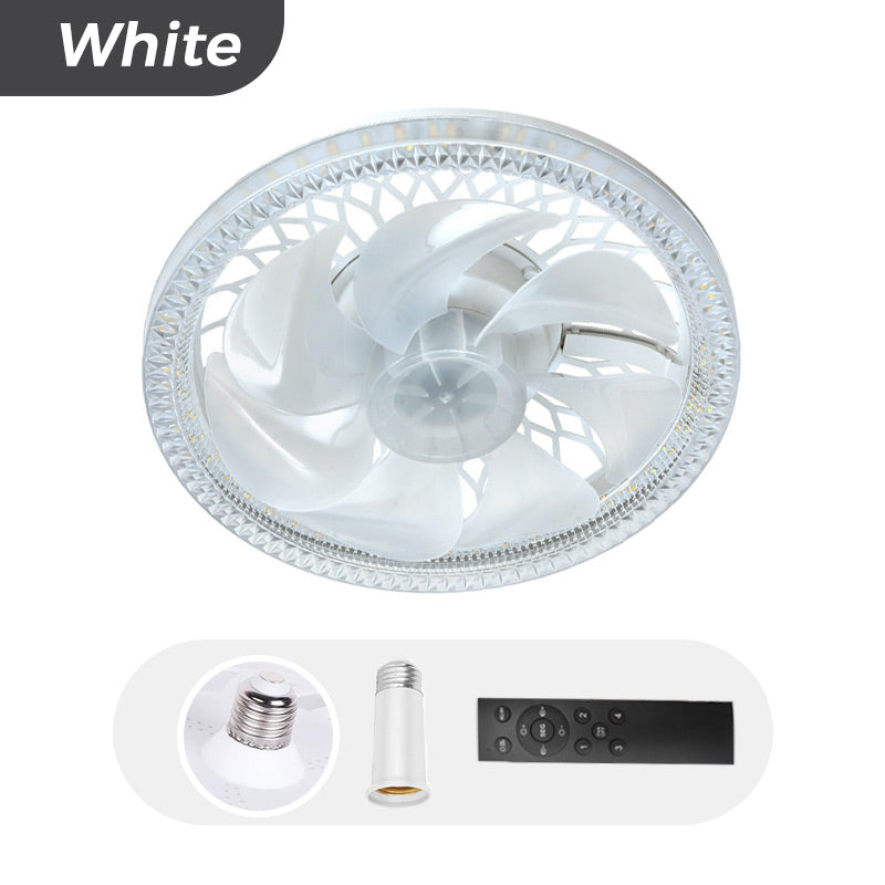 Ledsen™ CoolingLight: 2-i-1 Køleloftventilator Og Lys Med Fjernbetjening