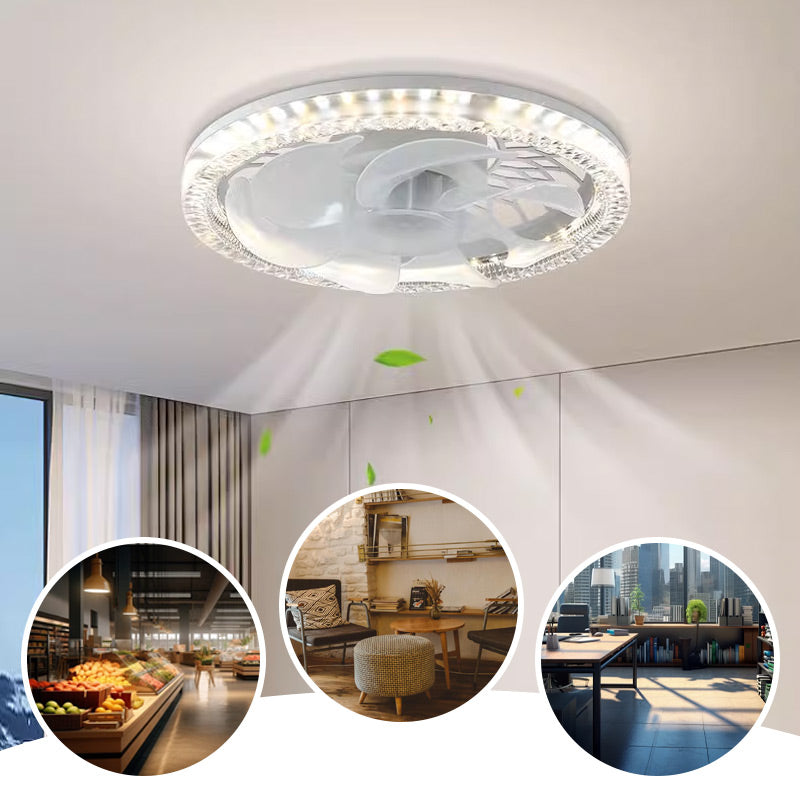 Ledsen™ CoolingLight: 2-i-1 Køleloftventilator Og Lys Med Fjernbetjening