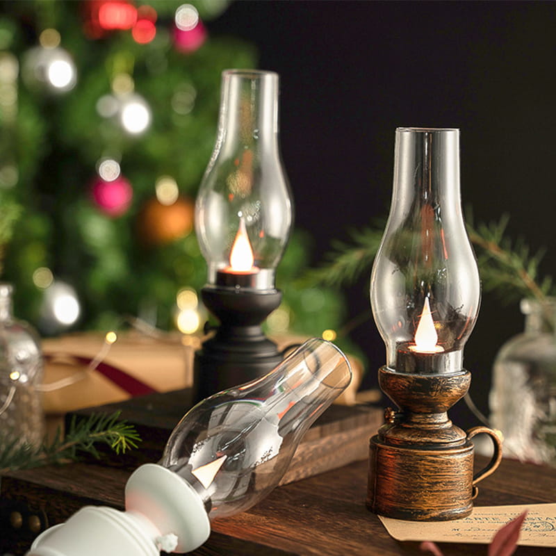 Ledsen™ VintageLamp 1+1 GRATIS: Årgang LED Petroleum Lampe Med Flimrende Flamme