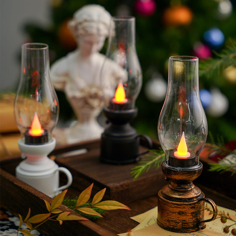Ledsen™ VintageLamp 1+1 GRATIS: Årgang LED Petroleum Lampe Med Flimrende Flamme