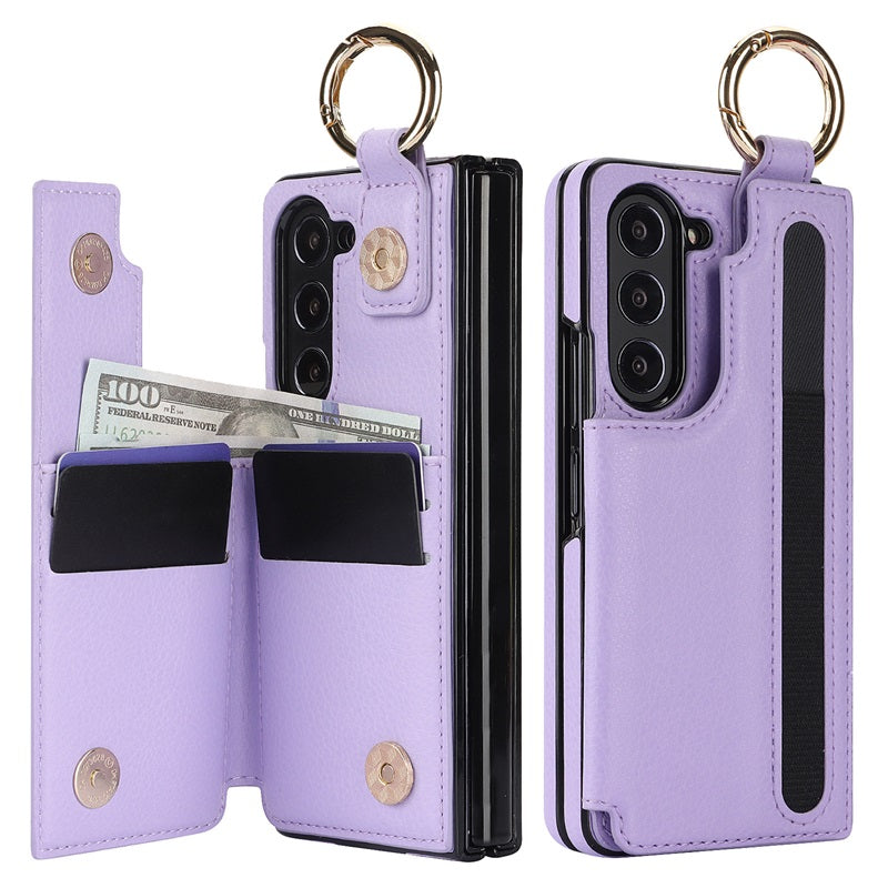 Icone™ FoldingCase: 3-i-1 Foldbart Telefon, Kort Og Pung Etui