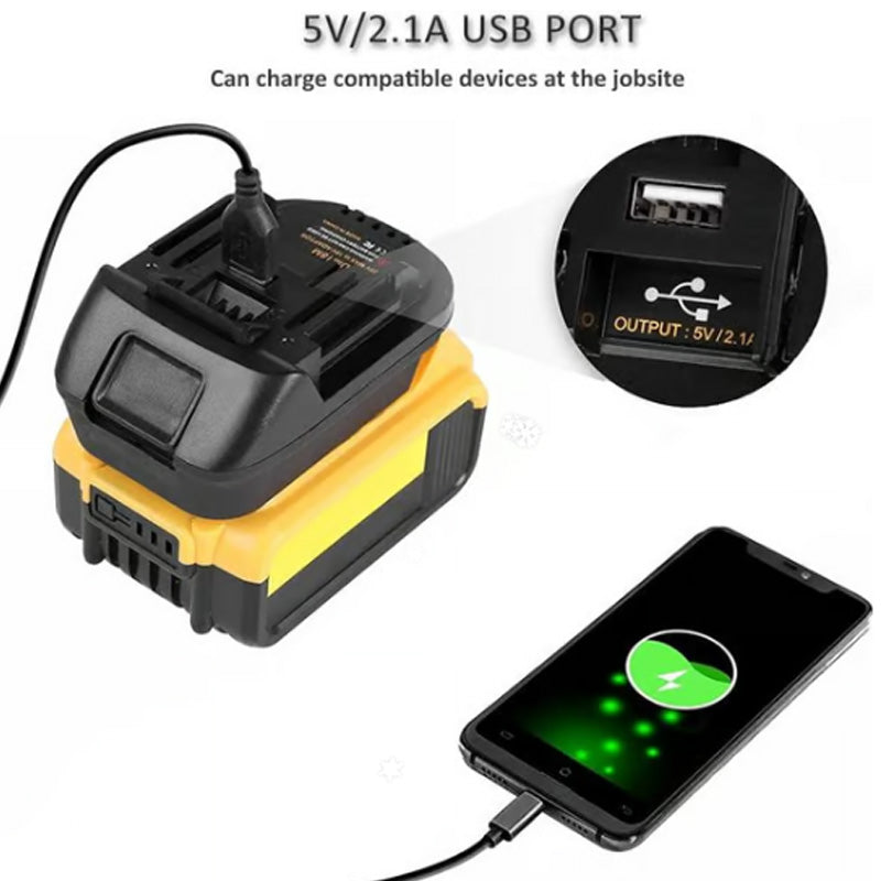 BatteryAdapter - Universel Lithium Batteri Adapter Til Kraftfulde Værktøjer