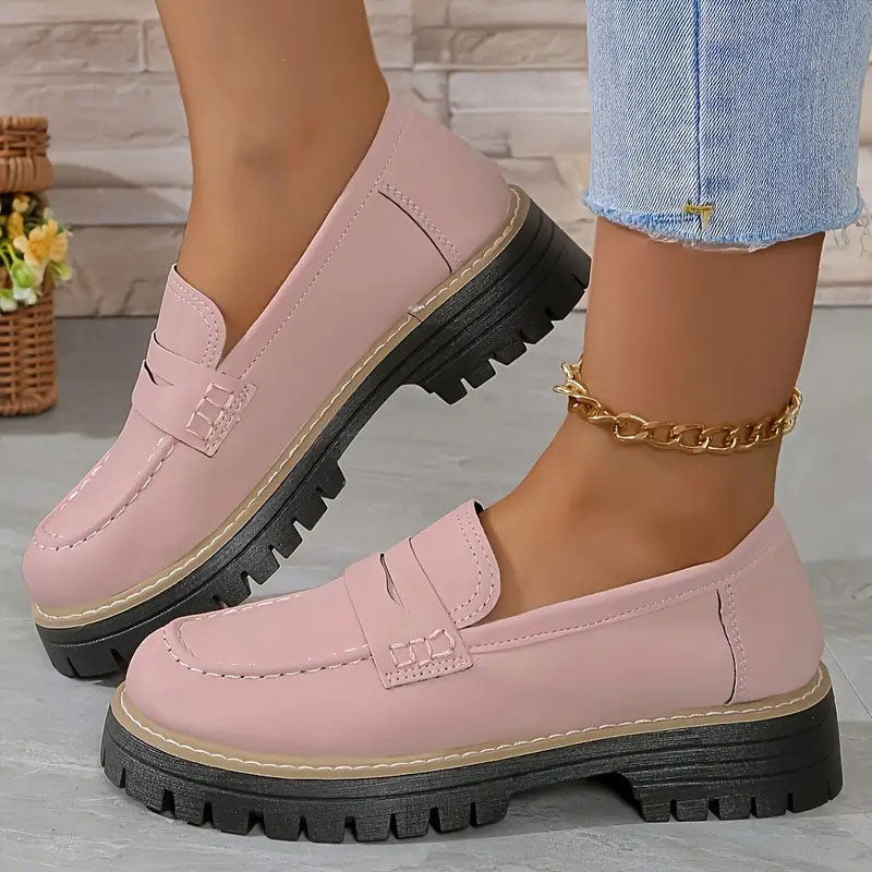 Happy™ WomenShoes: Tykke Sål Loafers Til Kvinder
