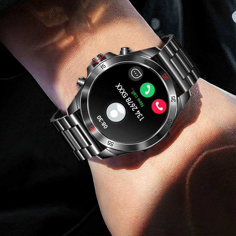 UrPlus Bluetooth-smartwatch med 1,43-tommers HD-skærm