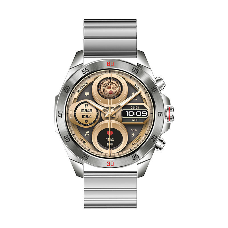 UrPlus Bluetooth-smartwatch med 1,43-tommers HD-skærm