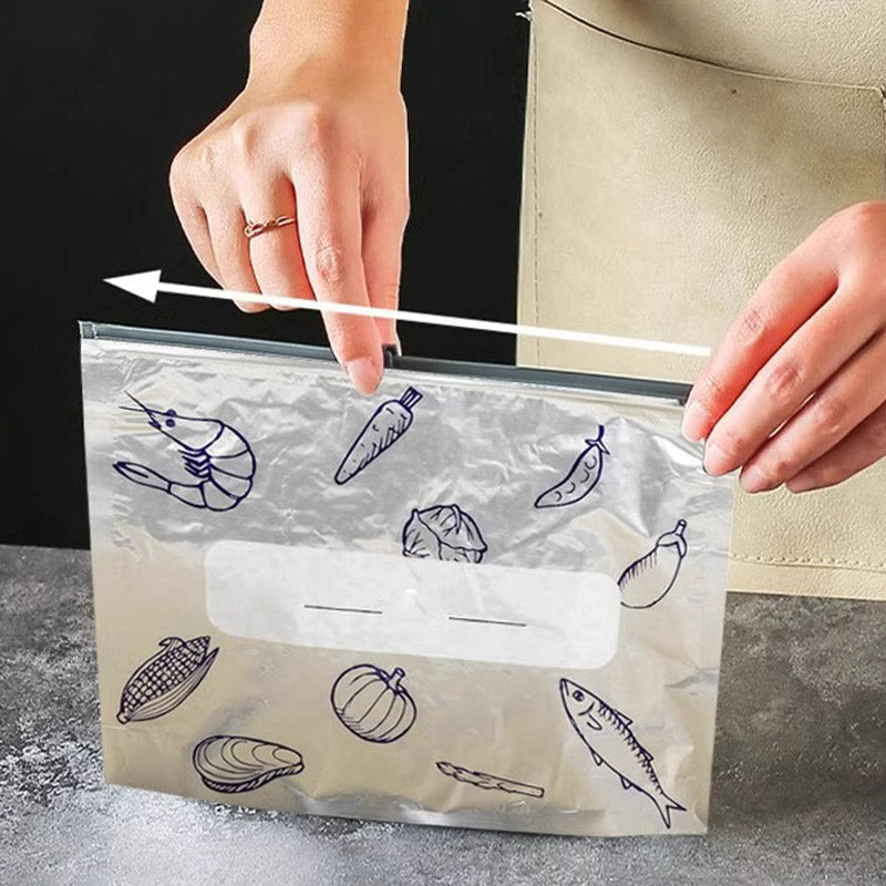 Globetrek° SealableBag 1+2 GRATIS: Genanvendelig Fødevare Aluminium Tætningstaske