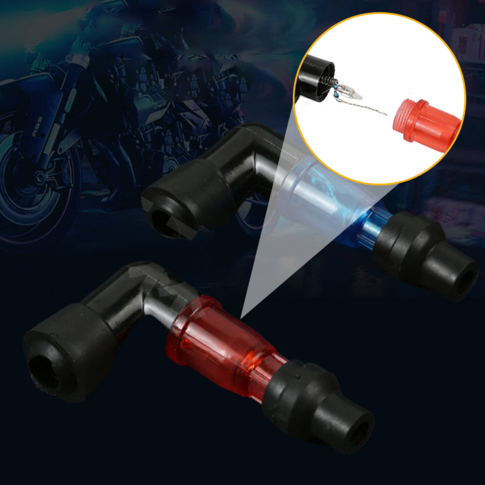SparkConnectors 1+1 GRATIS: Universelle Højtydende Varmebestandige Motorcykel Tændings Gnist Konnektorer