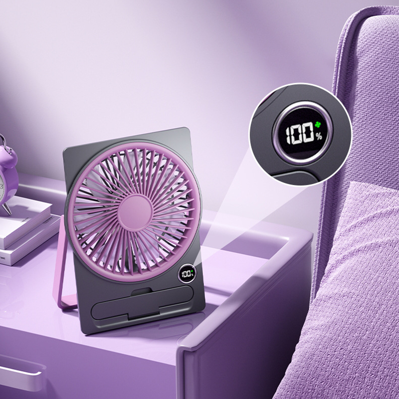 MiniFan - USB-Opladelig Mini Slank Bordventilator