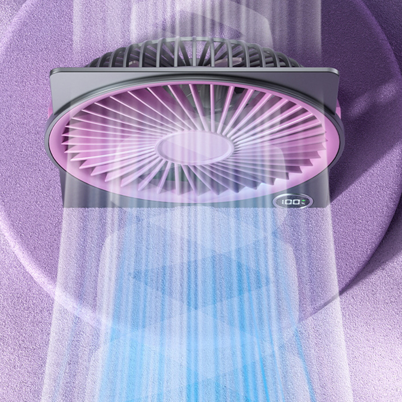 MiniFan - USB-Opladelig Mini Slank Bordventilator