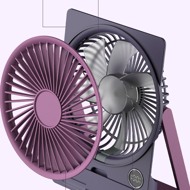MiniFan - USB-Opladelig Mini Slank Bordventilator