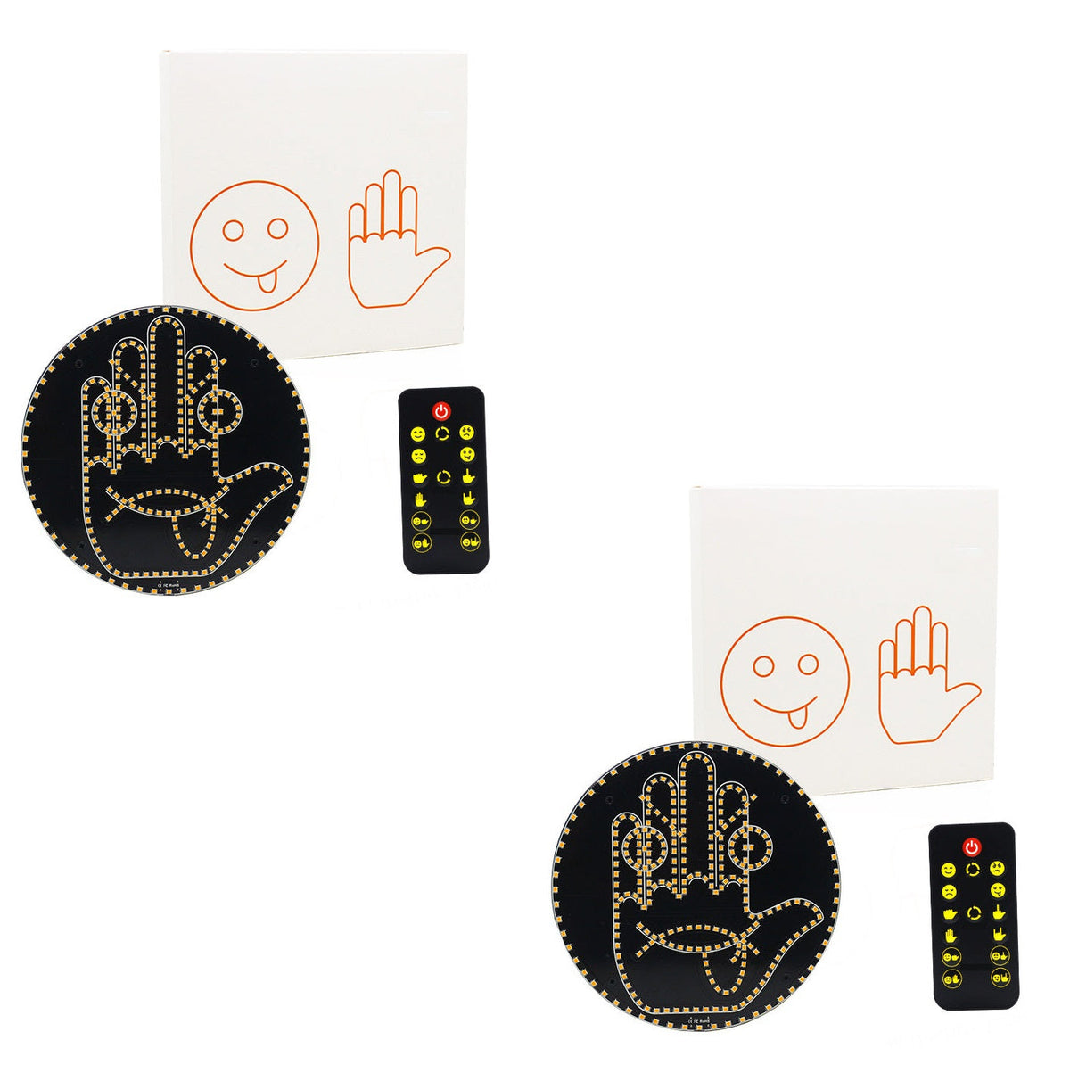 Ledsen™ SignLight: Bil Bagvindue LED Skilt Lys Display