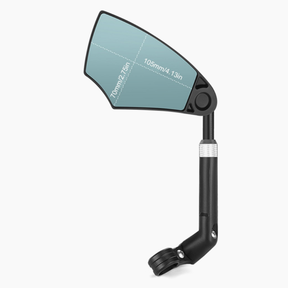 CyclingMirrors 1+1 GRATIS: Holdbar 360° Drejeligt Bredt Synsfelt Antirefleks Cykling Spejle