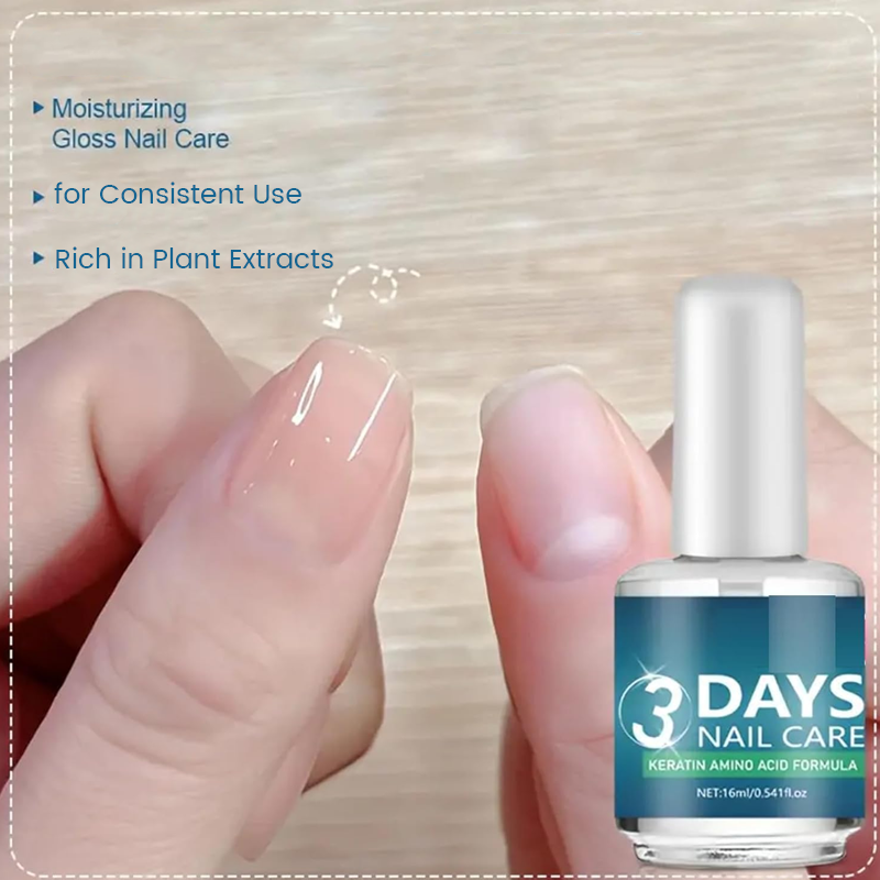 NailShine 1+1 GRATIS: Hurtigtørrende Formel Nærende Negle Shine og Plejeolie