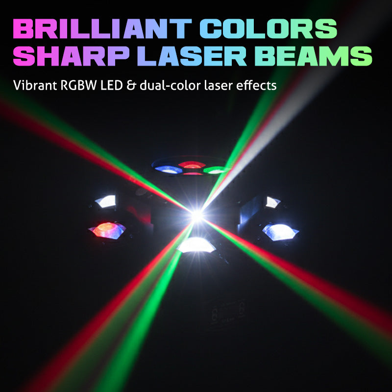 Ledsen™ MultibeamLight: Fantastiske Professionelle Effekter Multi-Beam Lygter