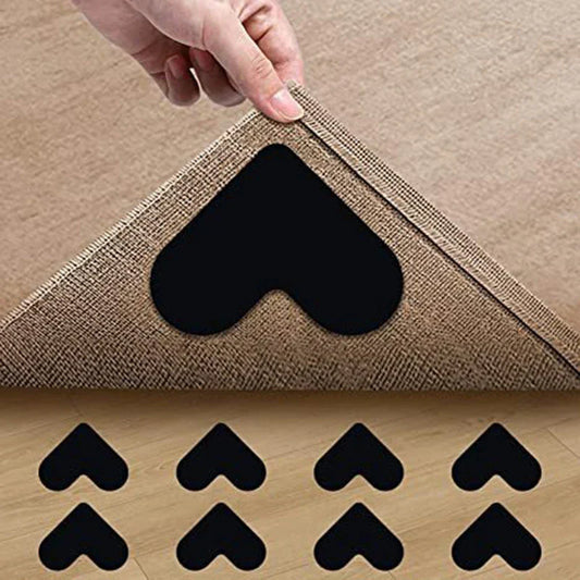 CarpetTape: Sikker Dobbelt-Sidet Skridsikre Patches Hjørne Tæppe Tape