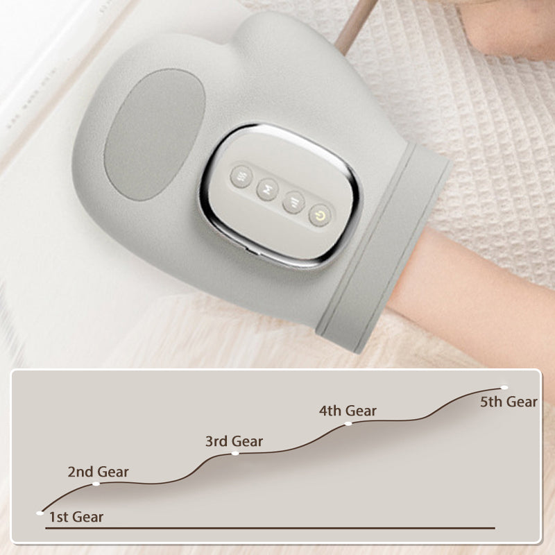 HandMassager: Trådløs Smart Håndmassager Med Varme Kompres
