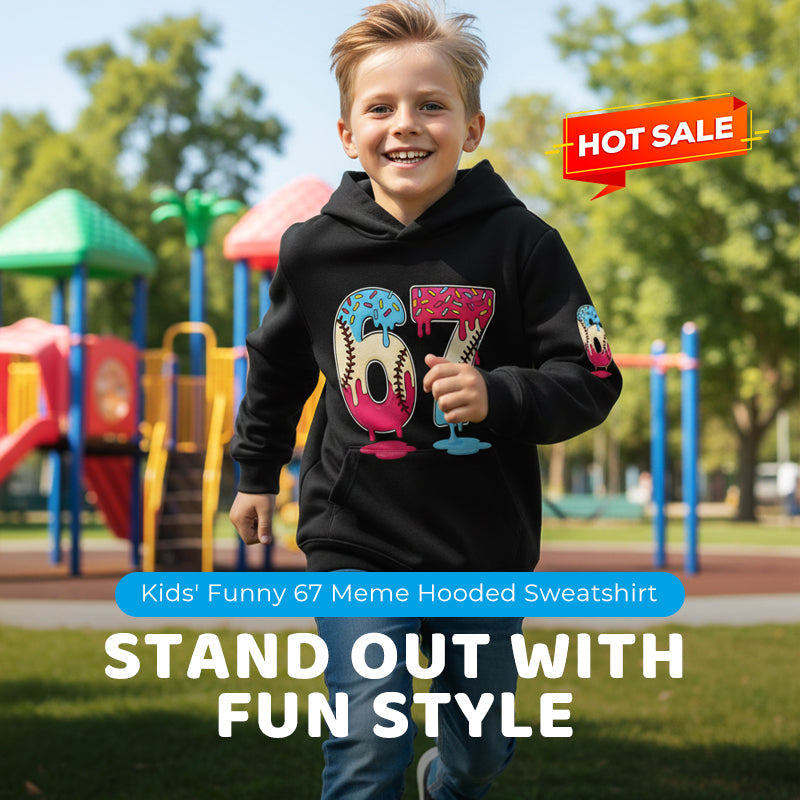 Icone™ KidsSweatshirt: Sjovt Design, Behagelig Pasform, Børns Daglige Brug Sweatshirt
