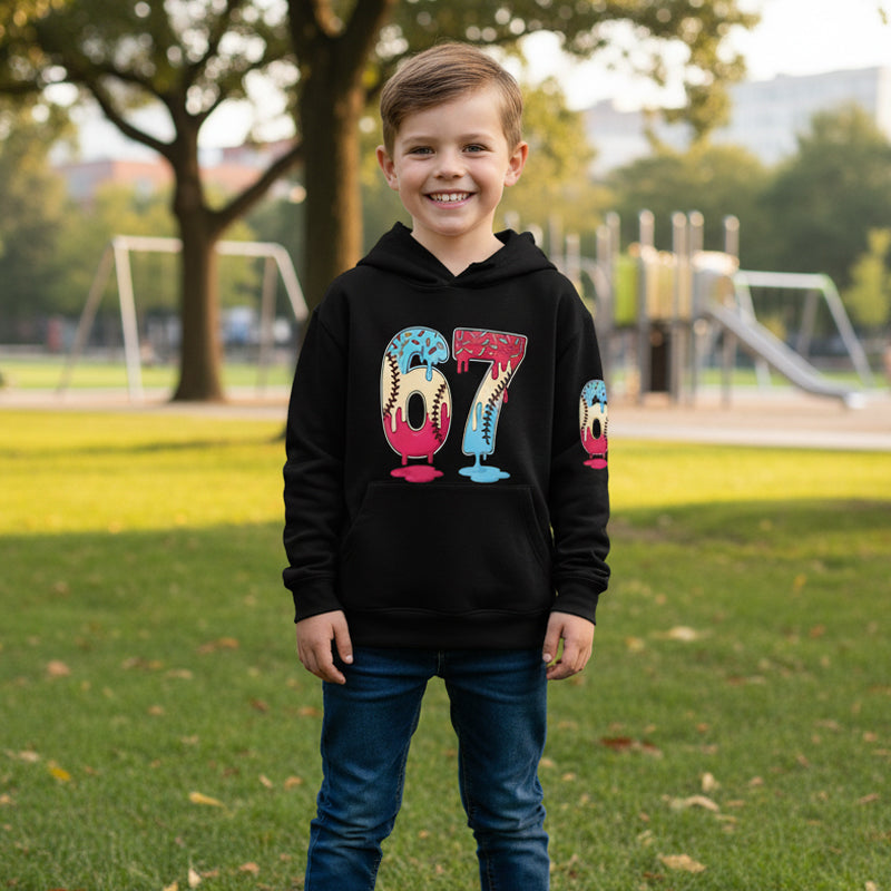 Icone™ KidsSweatshirt: Sjovt Design, Behagelig Pasform, Børns Daglige Brug Sweatshirt
