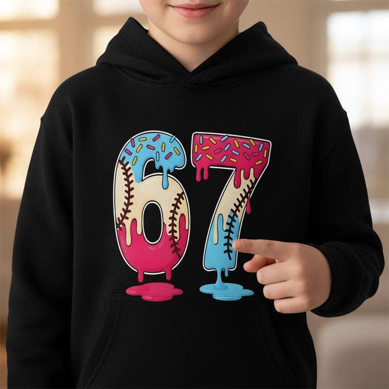 Icone™ KidsSweatshirt: Sjovt Design, Behagelig Pasform, Børns Daglige Brug Sweatshirt