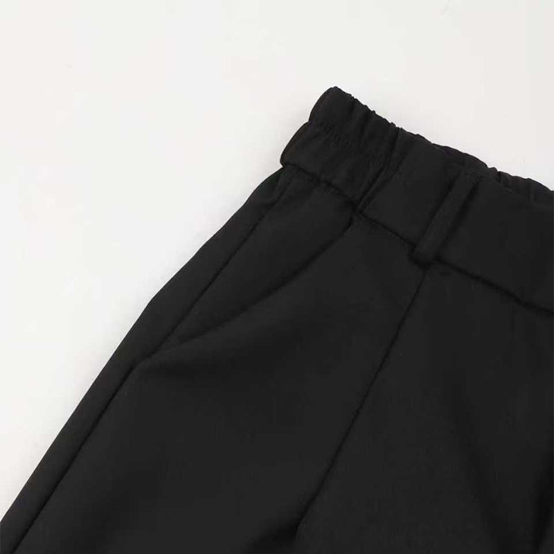 Icone™ SuitTrouser: Behagelig Pasform, Flatterende Høj Talje Jakkebukser