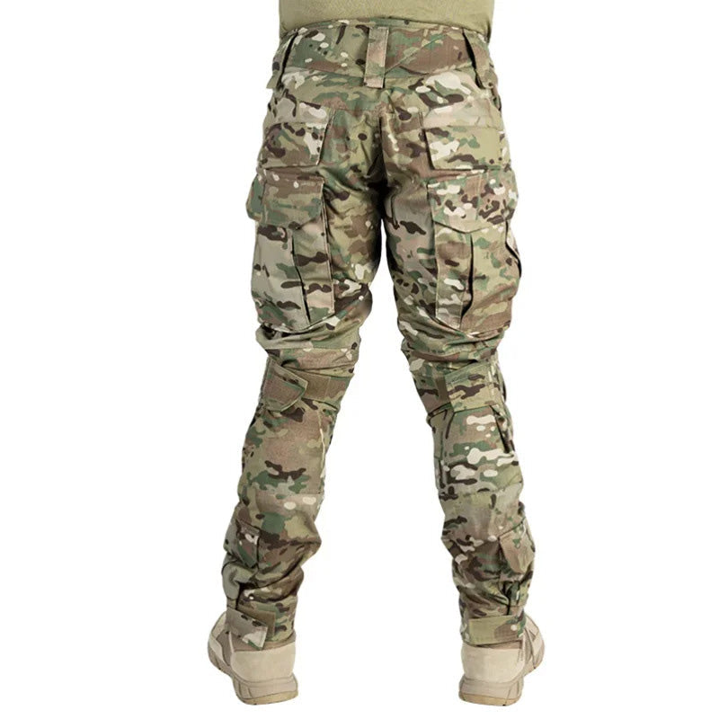 Icone™ TacticalPants: Herre Taktisk Cargo Udendørs Bukser Med Knæpuder