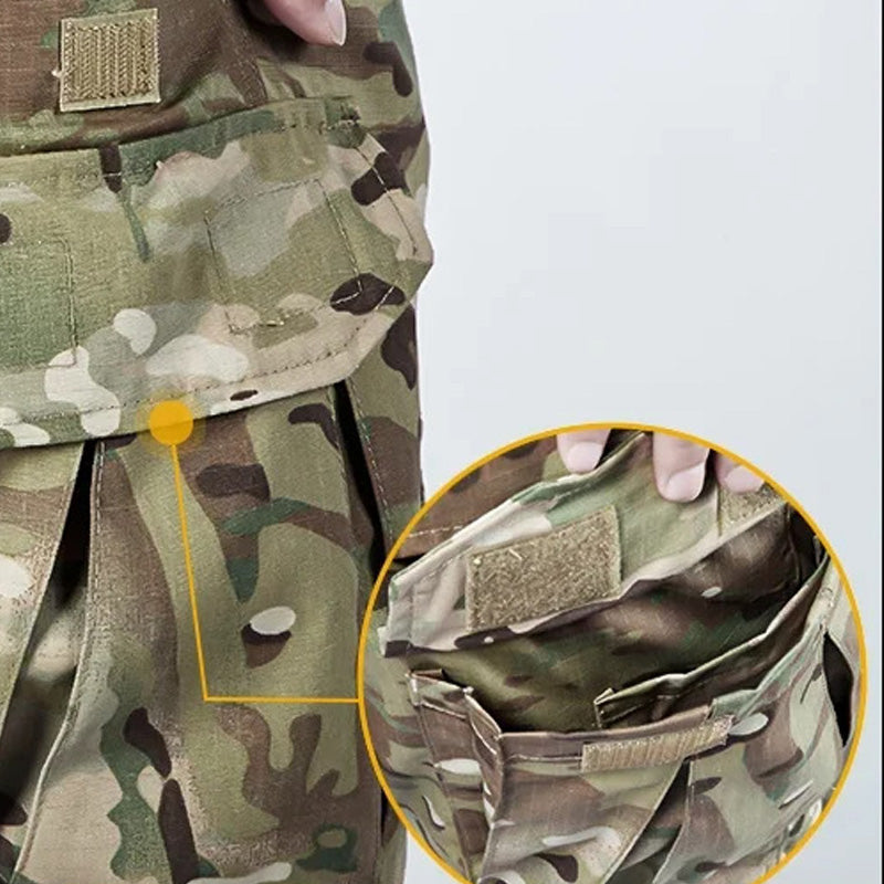 Icone™ TacticalPants: Herre Taktisk Cargo Udendørs Bukser Med Knæpuder