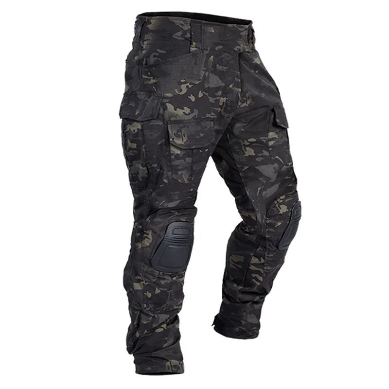 Icone™ TacticalPants: Herre Taktisk Cargo Udendørs Bukser Med Knæpuder