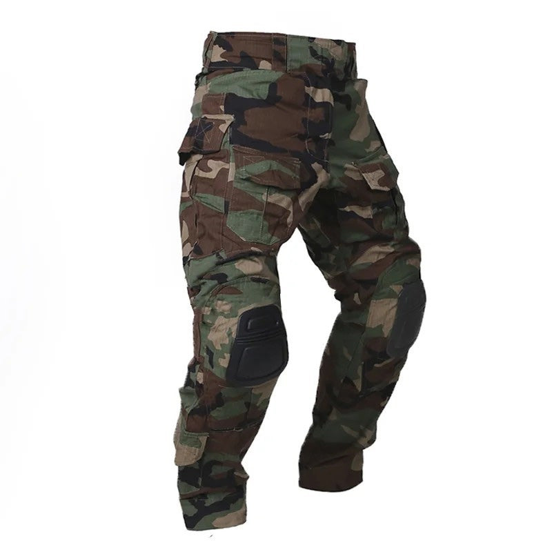 Icone™ TacticalPants: Herre Taktisk Cargo Udendørs Bukser Med Knæpuder