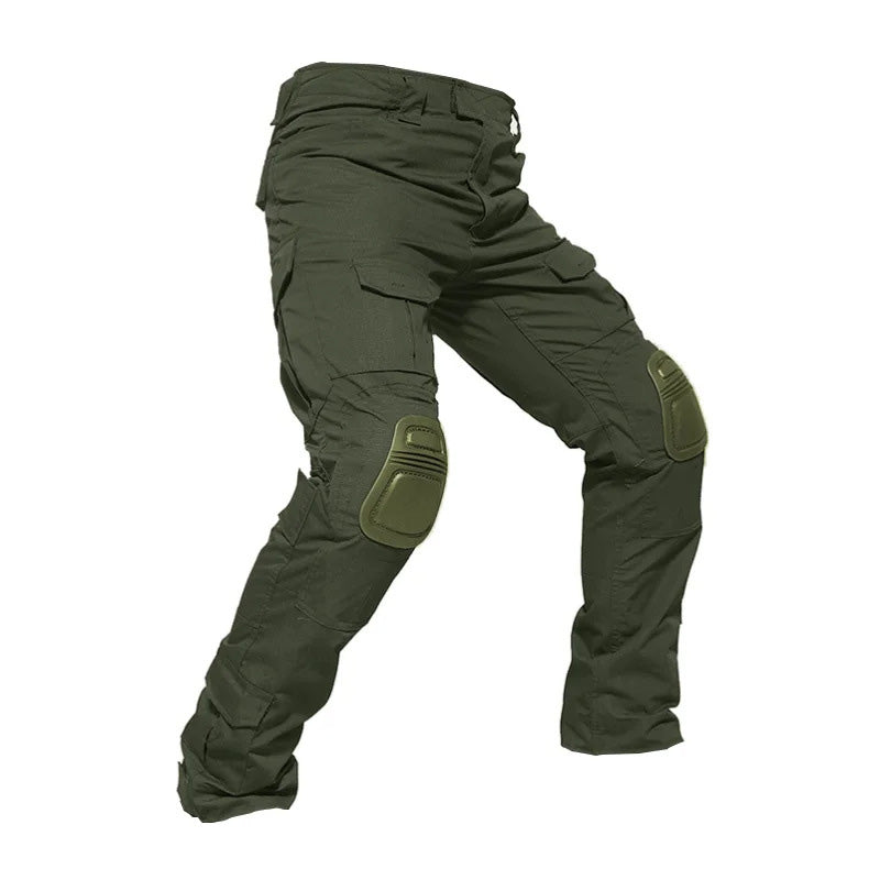 Icone™ TacticalPants: Herre Taktisk Cargo Udendørs Bukser Med Knæpuder