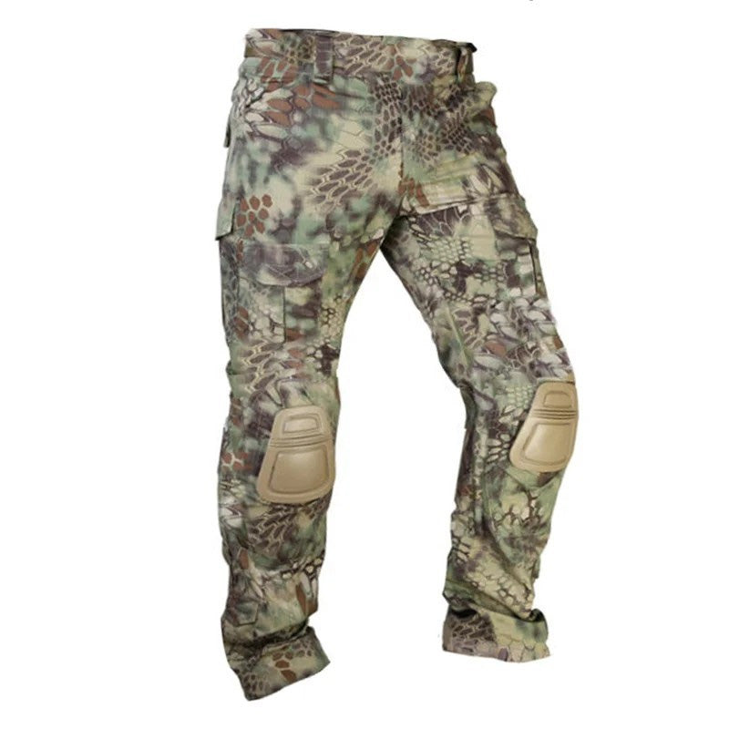 Icone™ TacticalPants: Herre Taktisk Cargo Udendørs Bukser Med Knæpuder