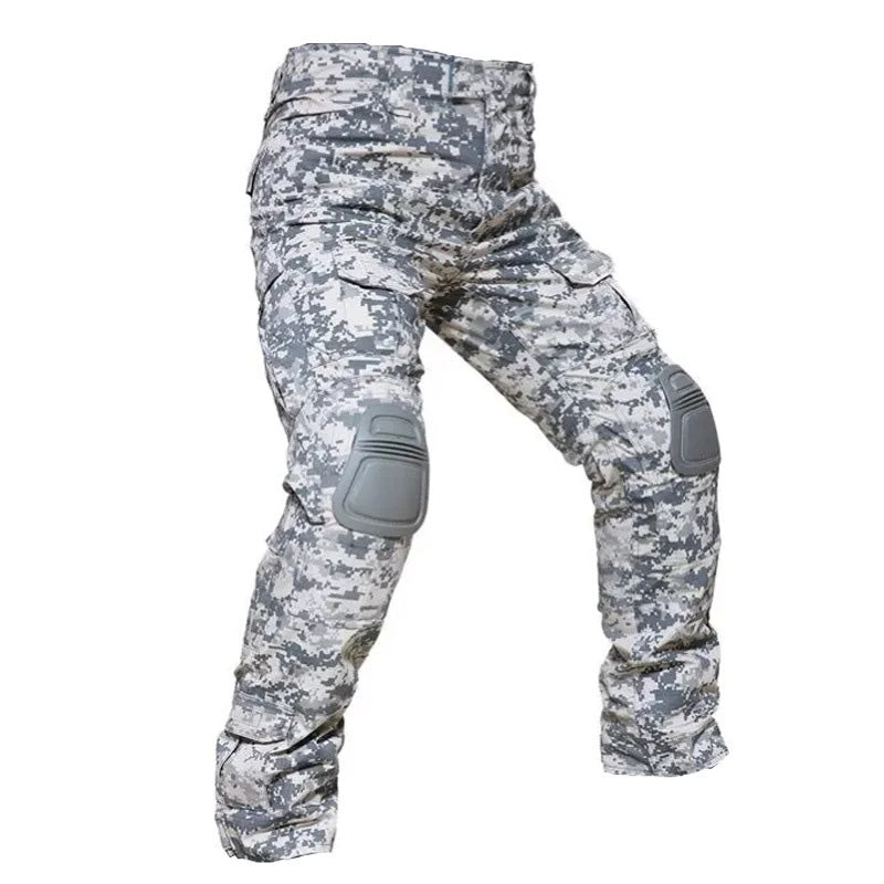 Icone™ TacticalPants: Herre Taktisk Cargo Udendørs Bukser Med Knæpuder