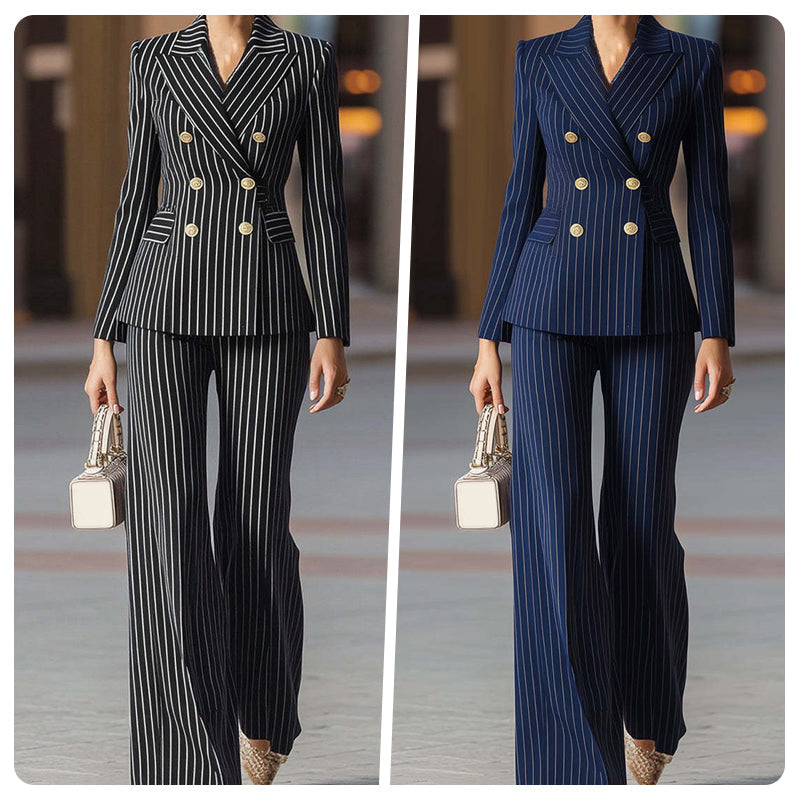Icone™ ElegantSuit: Moderne Skræddersyet To-Delt Elegant Suit Sæt