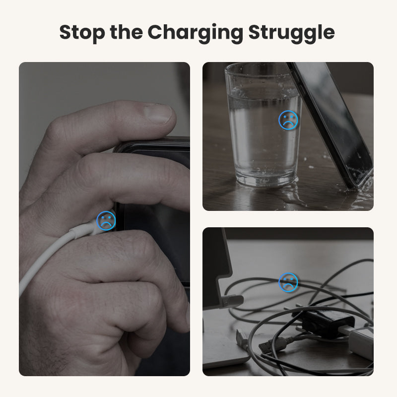 VersatileCharger 1+1 GRATIS: Kompakt Alsidig Foldbar Stativ Lader Adapter