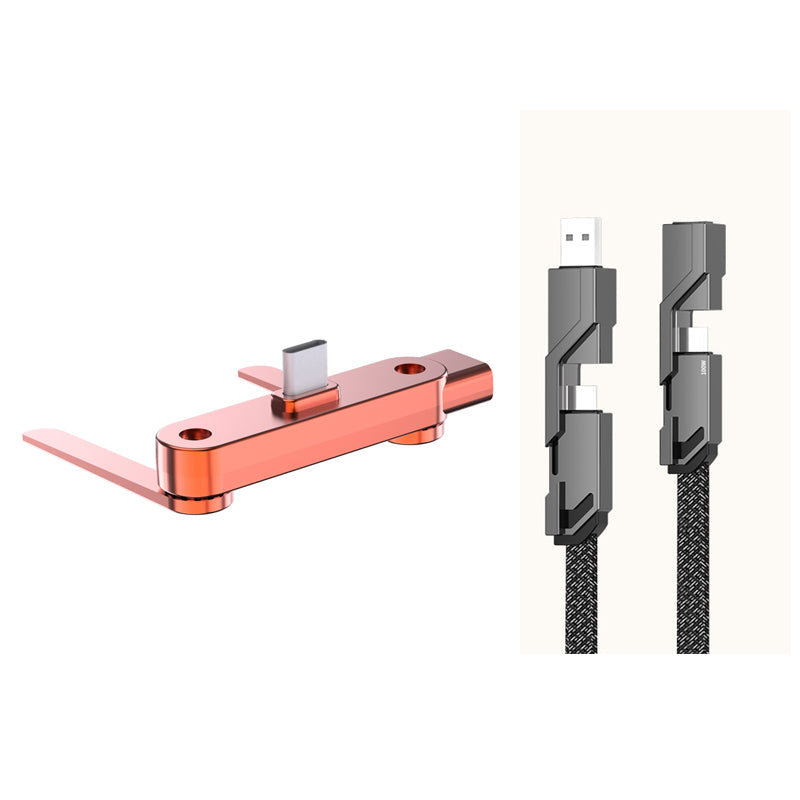 VersatileCharger 1+1 GRATIS: Kompakt Alsidig Foldbar Stativ Lader Adapter